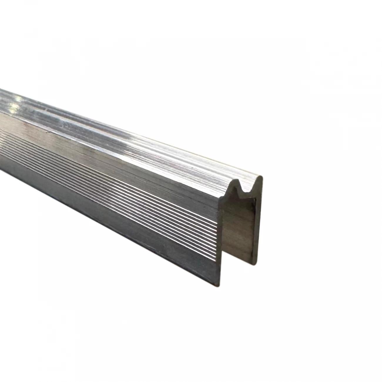 T175-PERFIL CIERRE DE ALUMINIO 10 MM X 3 METROS