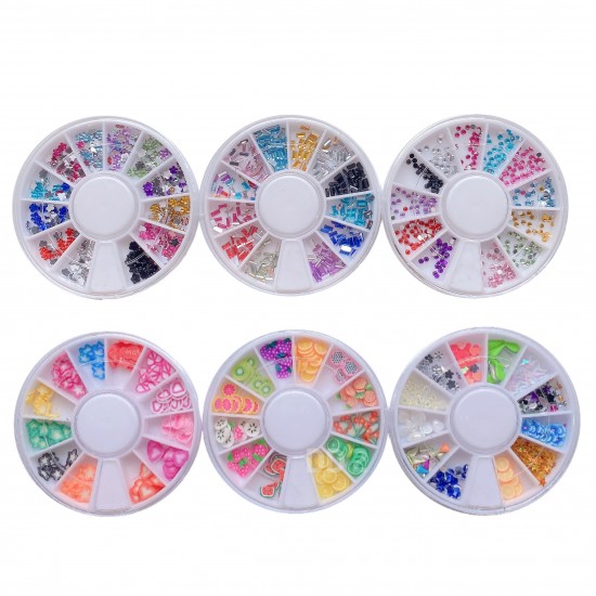 carrusel strass deco de uñas