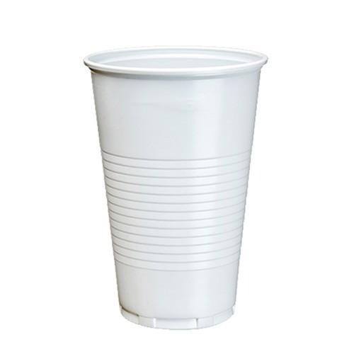VASO PLAST 180CC blancos BOLEVARES X100 REF