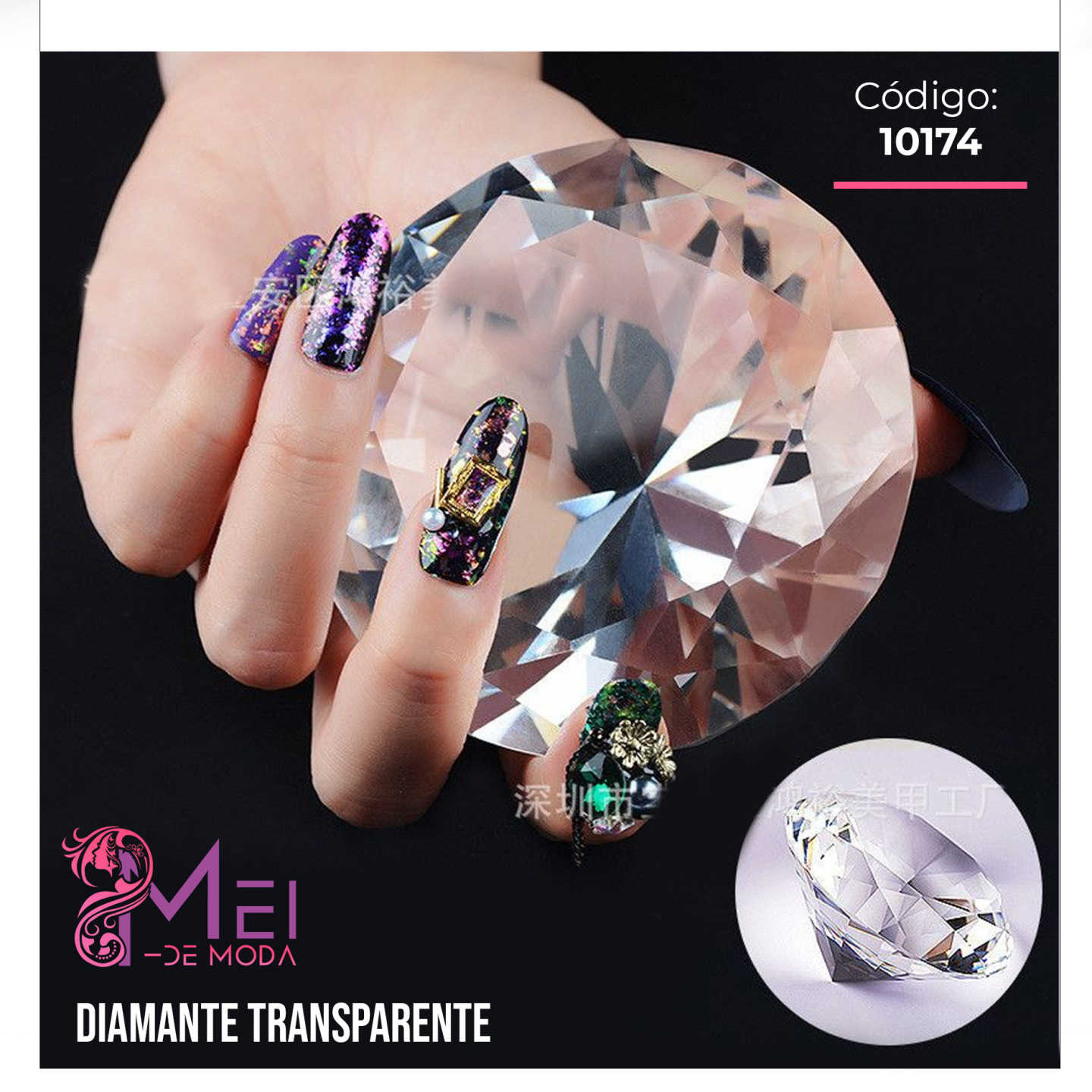 CRISTAL DIAMONDS P/UNAS