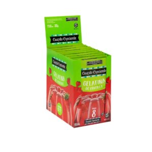 GELATINA DE FRUTILLA X 22 GR CUARTO CRECIENTE
