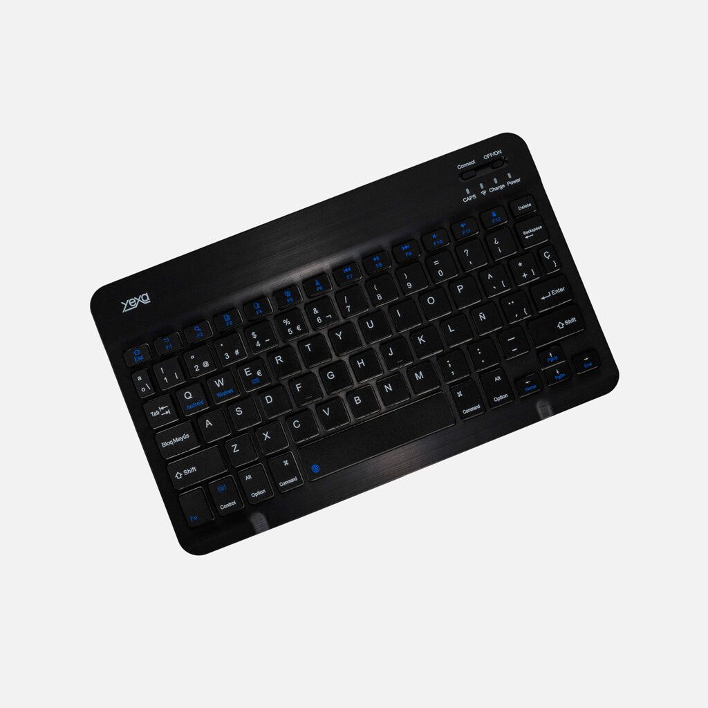 TECLADO BT RECARGABLE Negro