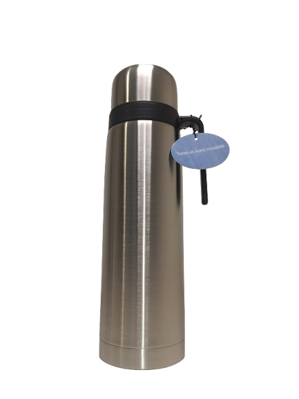 Termo acero 1 litro media manija