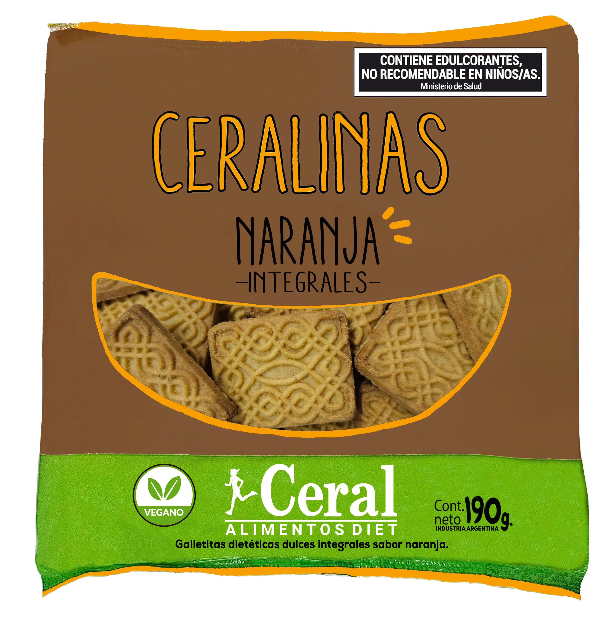 CERALINAS DE NARANJA X 190 GRS CERAL