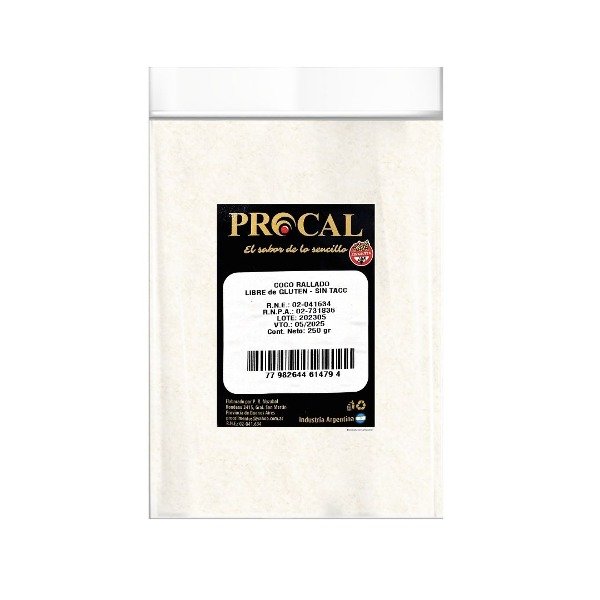 COCO RALLADO x250g PROCAL
