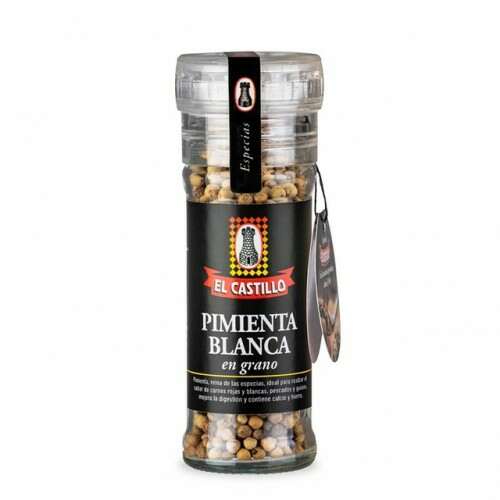 MOLINILLO PIMIENTA BLANCA EN GRANO X 45G EL CASTILLO