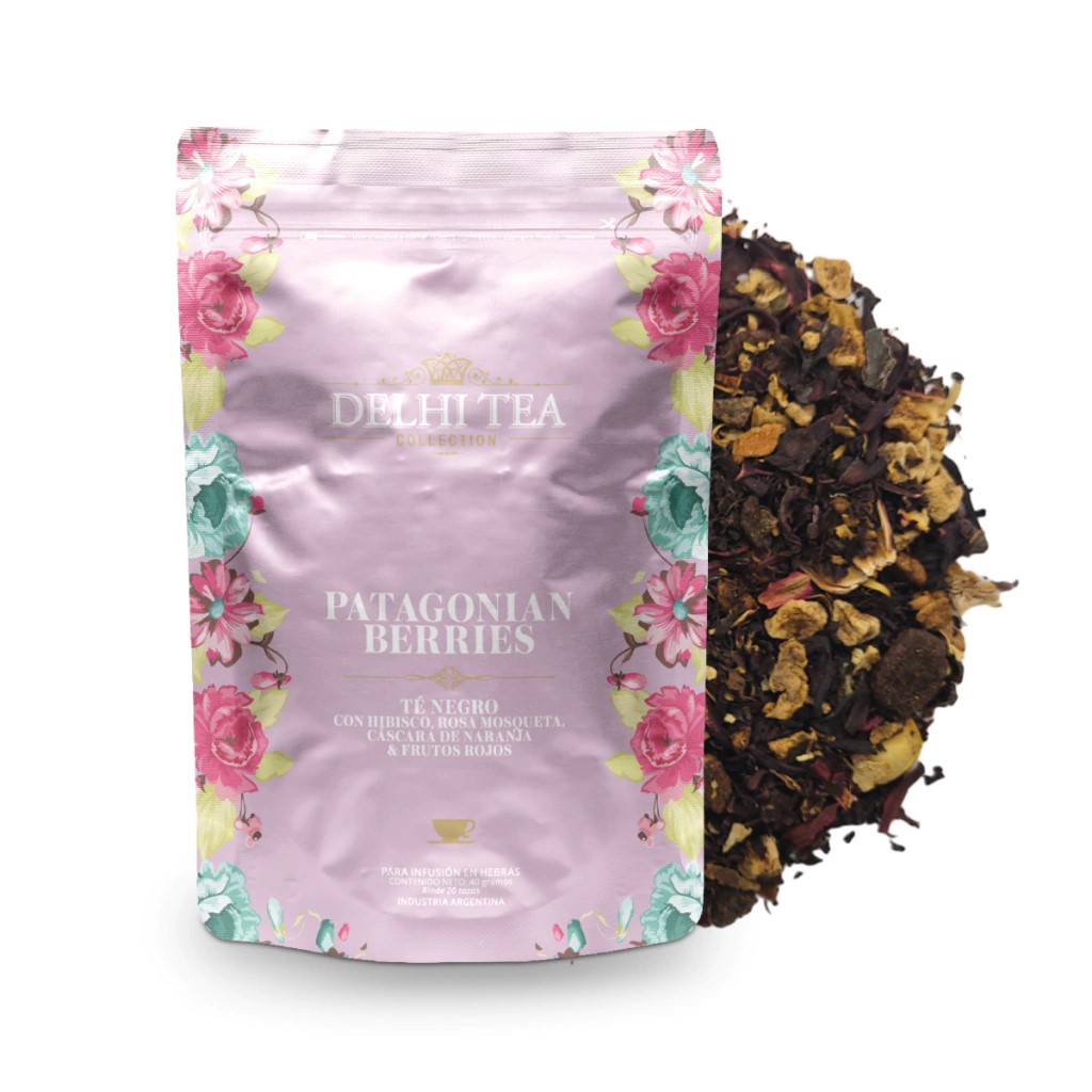 TE PATAGONIAN BERRIES X 40 GRS DELHI TEA