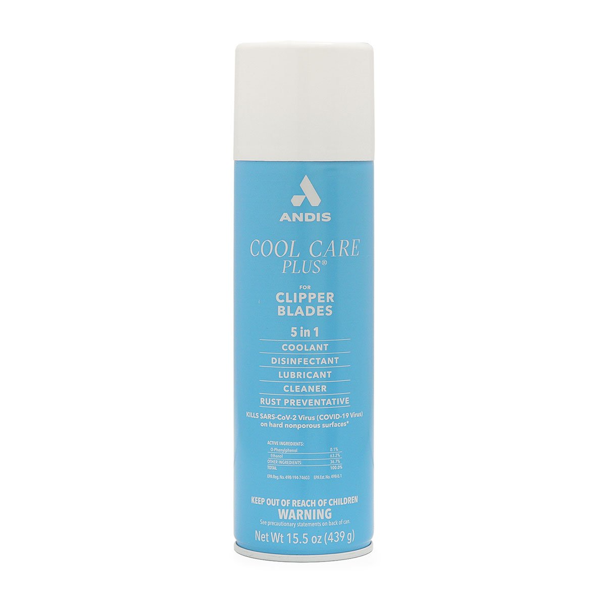 DESINFECTANTE ENFRIADOR ANDIS COOL CARE 439 G
