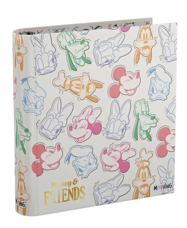 CARPETA 3X40 MOOVING MICKEY & FRIENDS