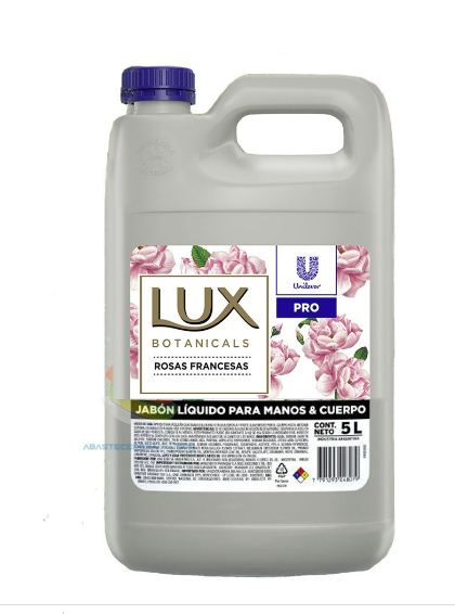 JABON MANOS / CUERPO LUX LIQUIDO 5 L ROSAS unilever
