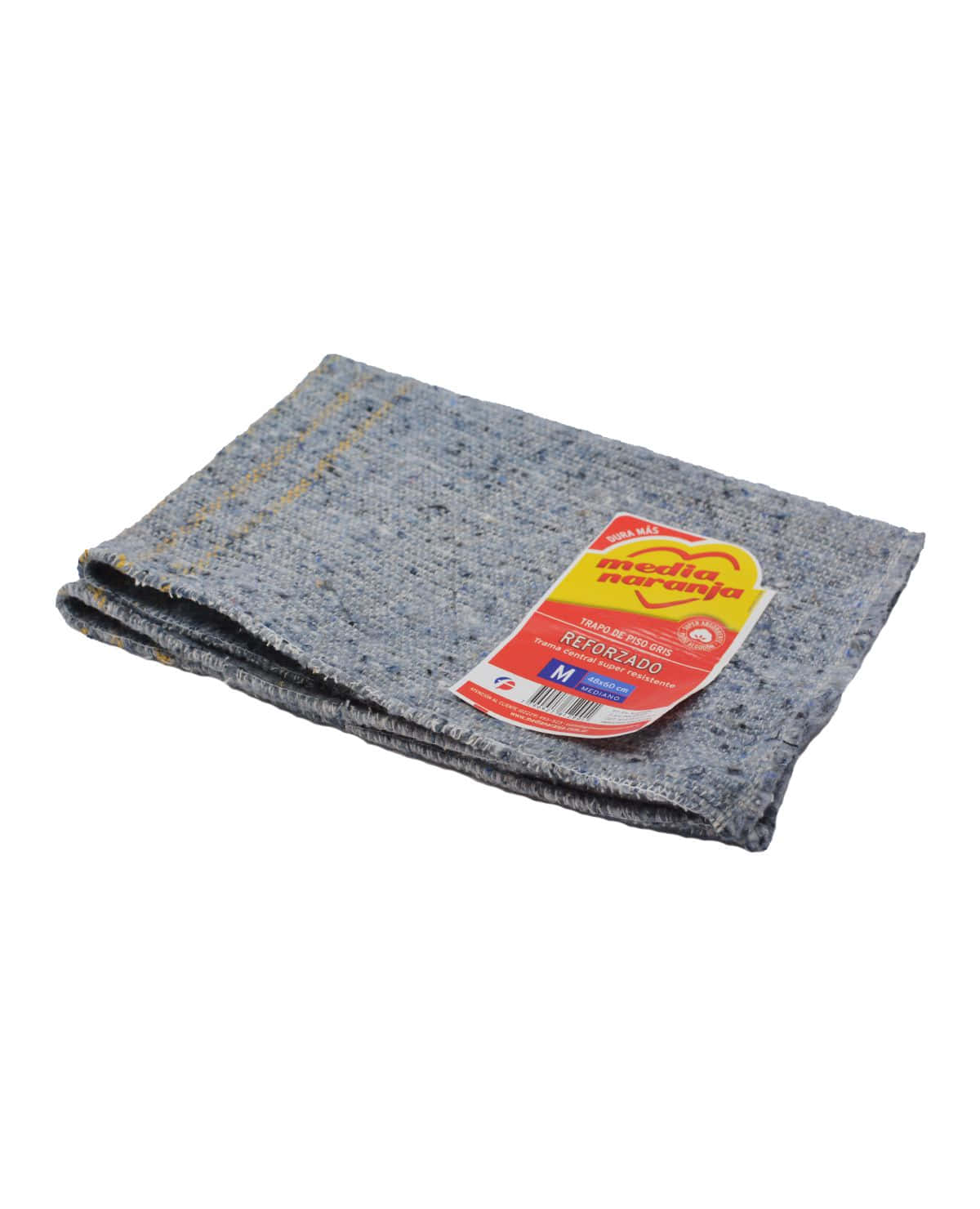 TRAPO PISO GRIS G NARANJA (50U)