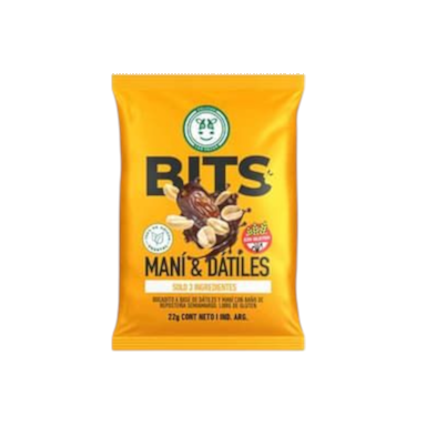BITS DE MANI Y DATILES X 22 GRS FELICES LAS VACAS