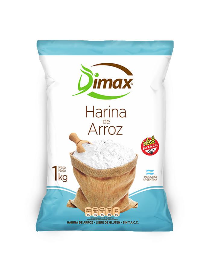 HARINA DE ARROZ X 1KG DIMAX