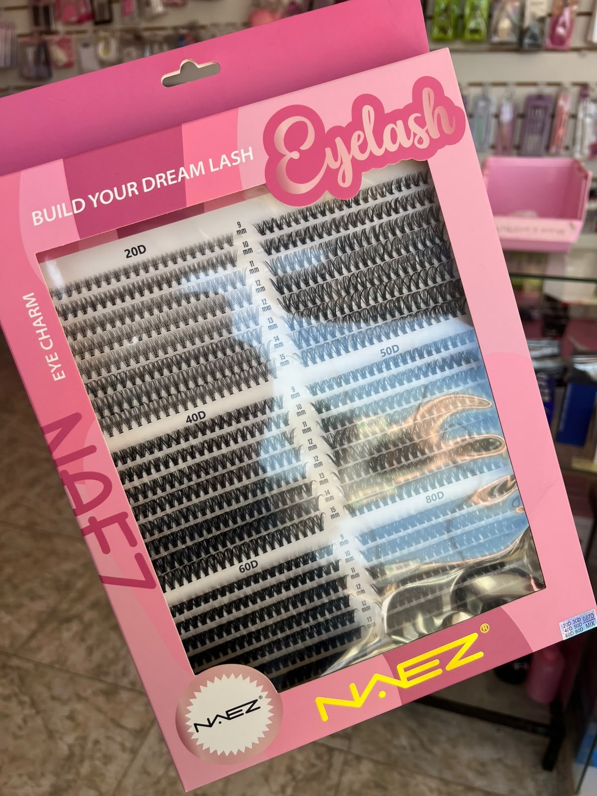 MEGA SET DE PESTAÑAS