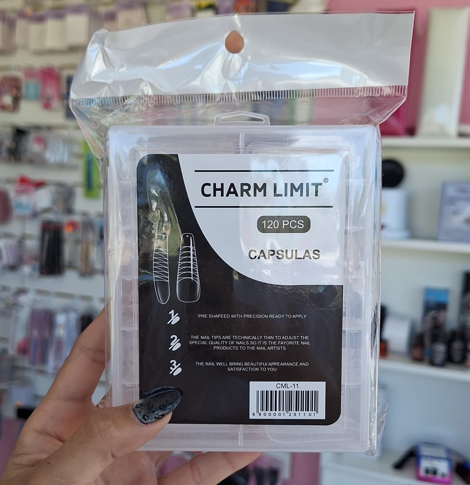 CÁPSULAS CHARM LIMIT 120 PCS
