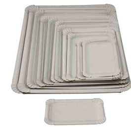 Plato plata/oro n3 cuadrado 23x28cm