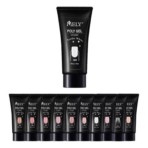 POLYGEL PINK /COFFEE/CLEAR  MELY