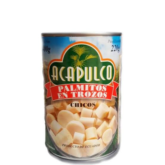 Palmitos en trozos x 400g ACAPULCO
