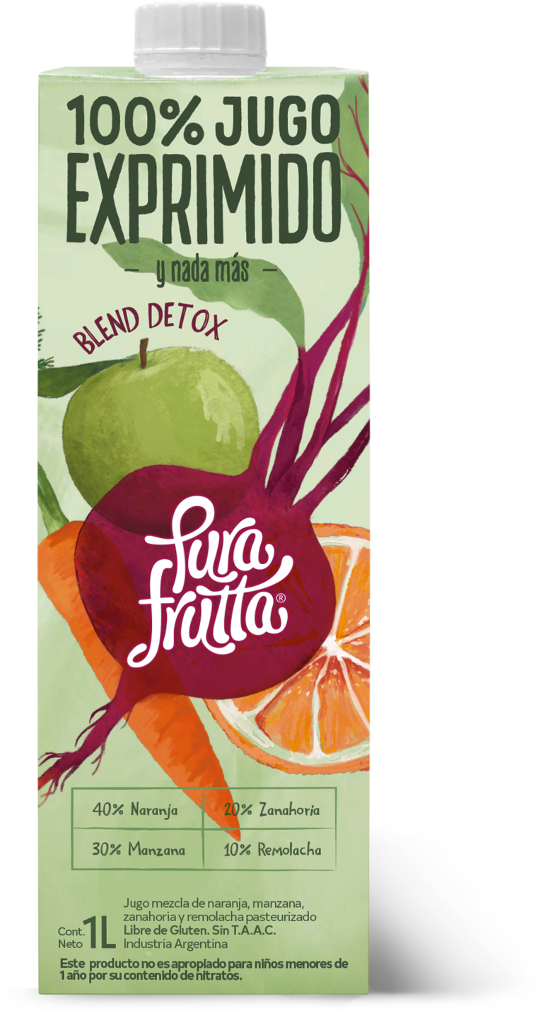 JUGO EXP. BLEND DETOX x 1000 ML PURA FRUTTA