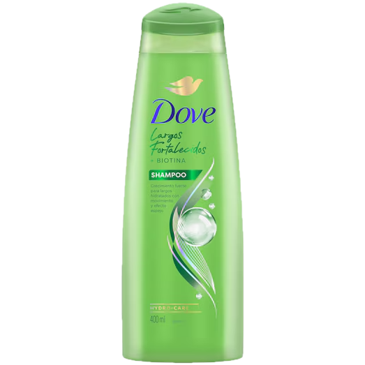 Shampoo 400ml largos fortalecidos Dove (12)