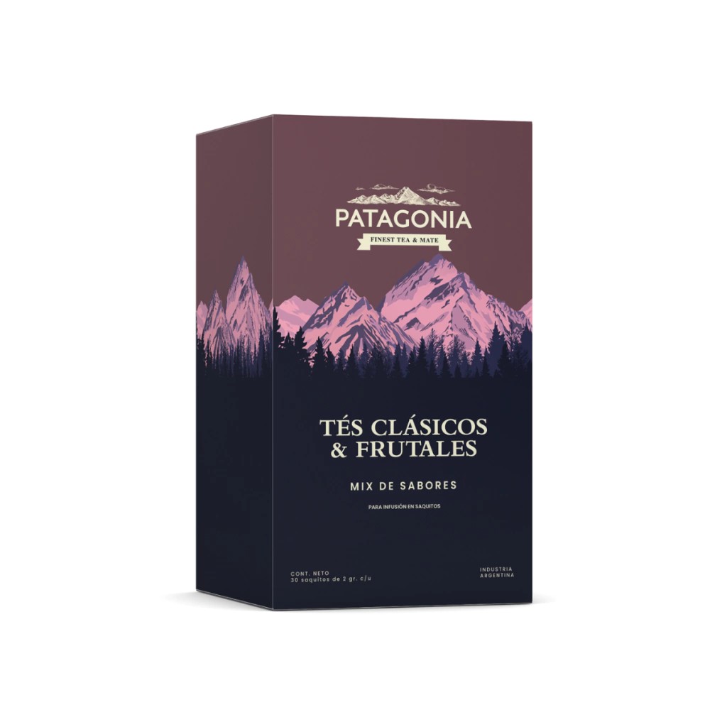 TES CLASICOS Y FRUTALES x 30 saq. PATAGONIA