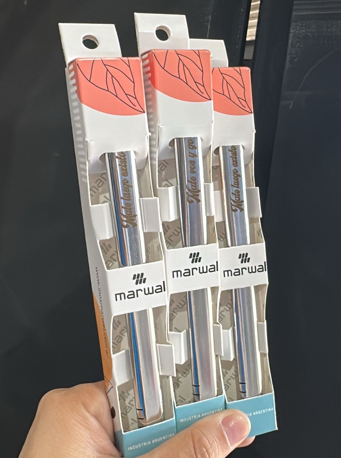 Bombilla plana con frases