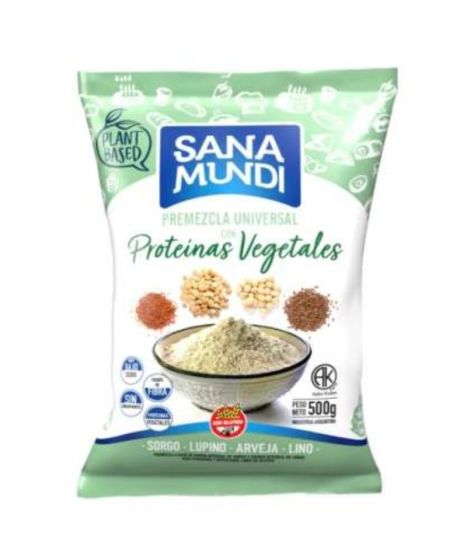 PREMEZCLA UNIVERSAL X 500 GR SANA MUNDI