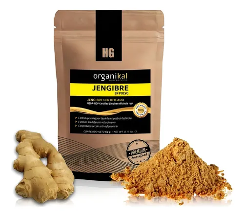 ORGANIKAL JENGIBRE POLVO X 50 GRS