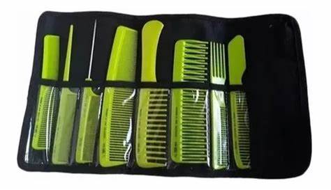 SET 8 PEINES PROFESIONALES COLORES REF 50664 EUROSTIL