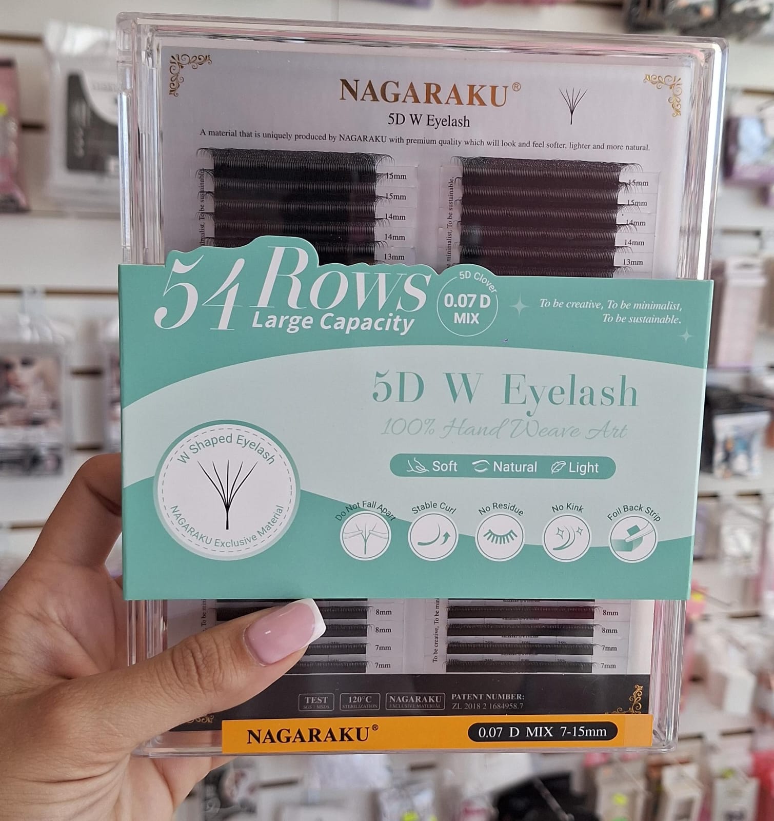 PESTAÑAS TECNOLOGICAS 54 ROWS 5D