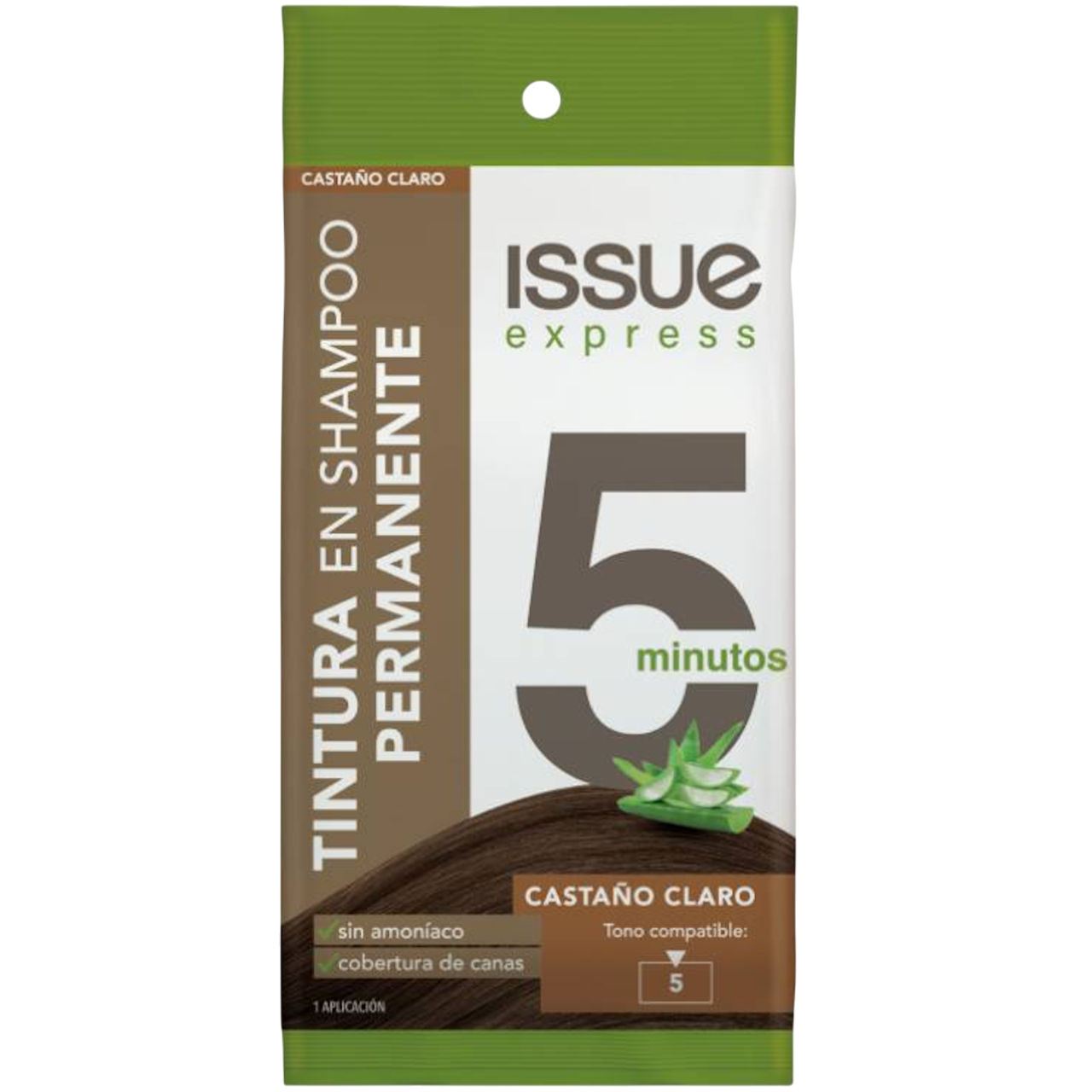 Tintura en shampoo castaño claro Issue (12)