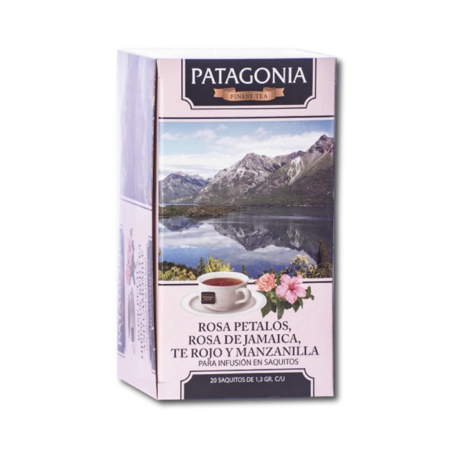 TE DE ROSA PETALOS x 20saq. PATAGONIA