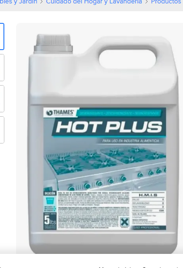 HOT PLUS DESENGRASANTE GRASA THAMES