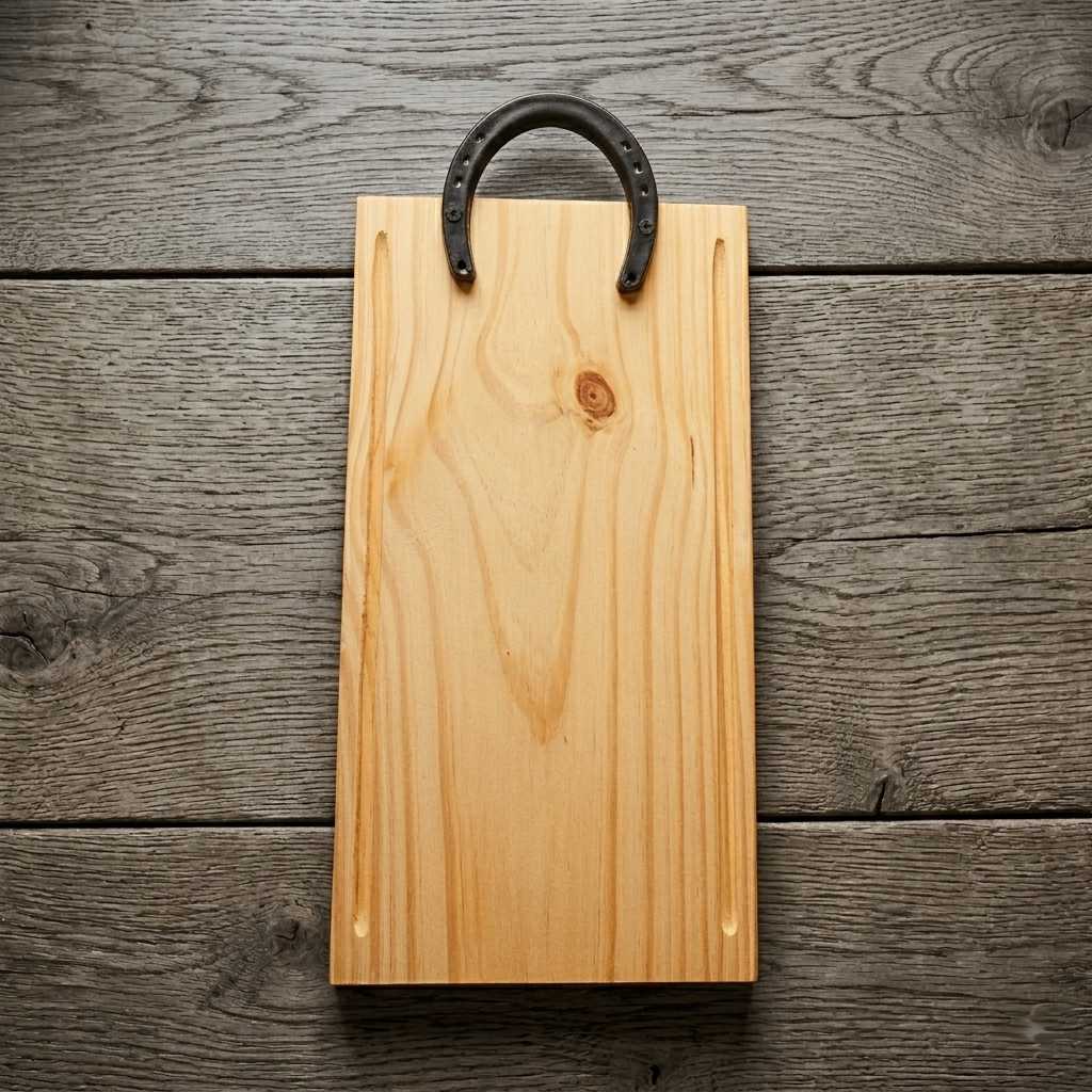 Tabla con 1 Herradura de plástico (25cm x 45cm)
