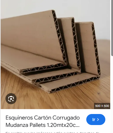 ESQUINERO PARA PALLET