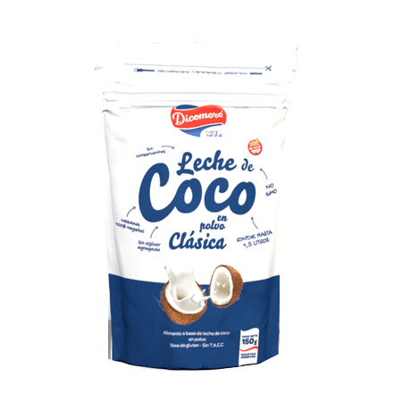 LECHE DE COCO CLASICA VEGANA S/TACC x150G DICOMERE