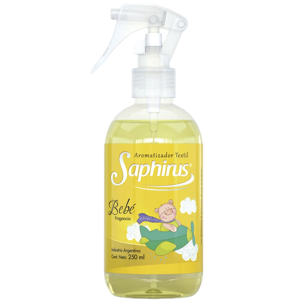 Aromatizador textil 250ml bebe Saphirus (12)