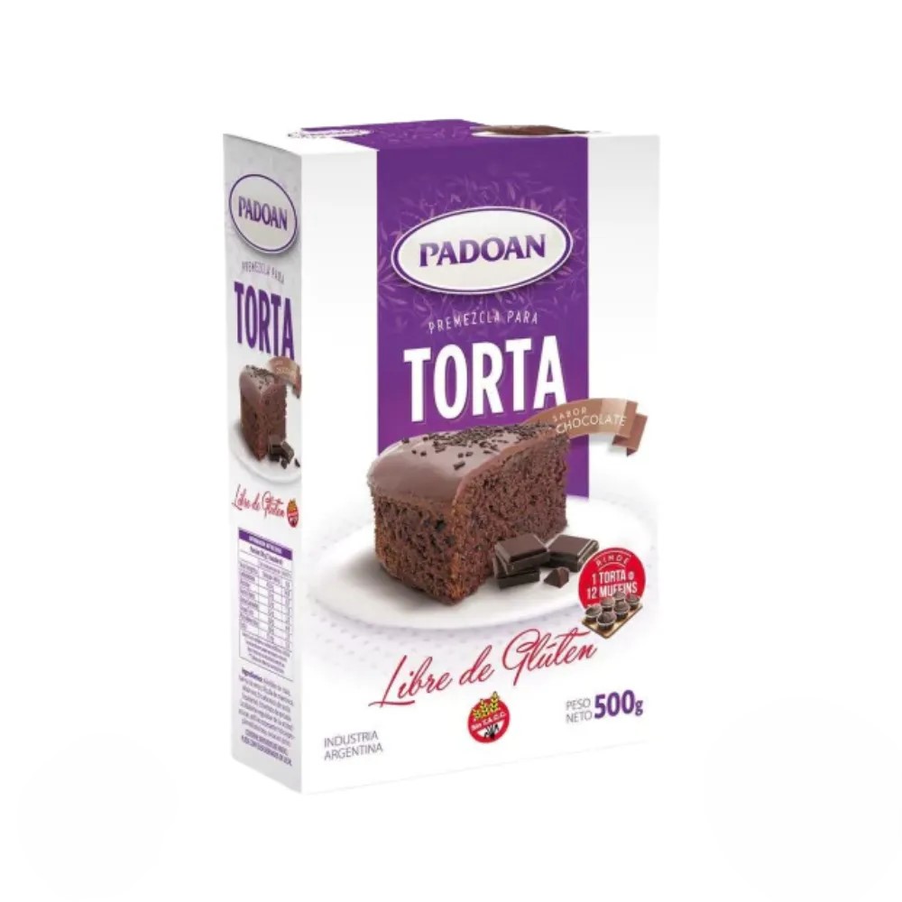PREMEZCLA P/TORTAS DE CHOCOLATE x400g PADOAN