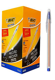 BOLIGRAFO BIC CRISTAL TRAZO FINO 07 AZUL