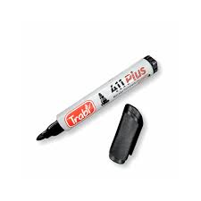 MARCADOR 411 REDONDO TRABI NEGRO