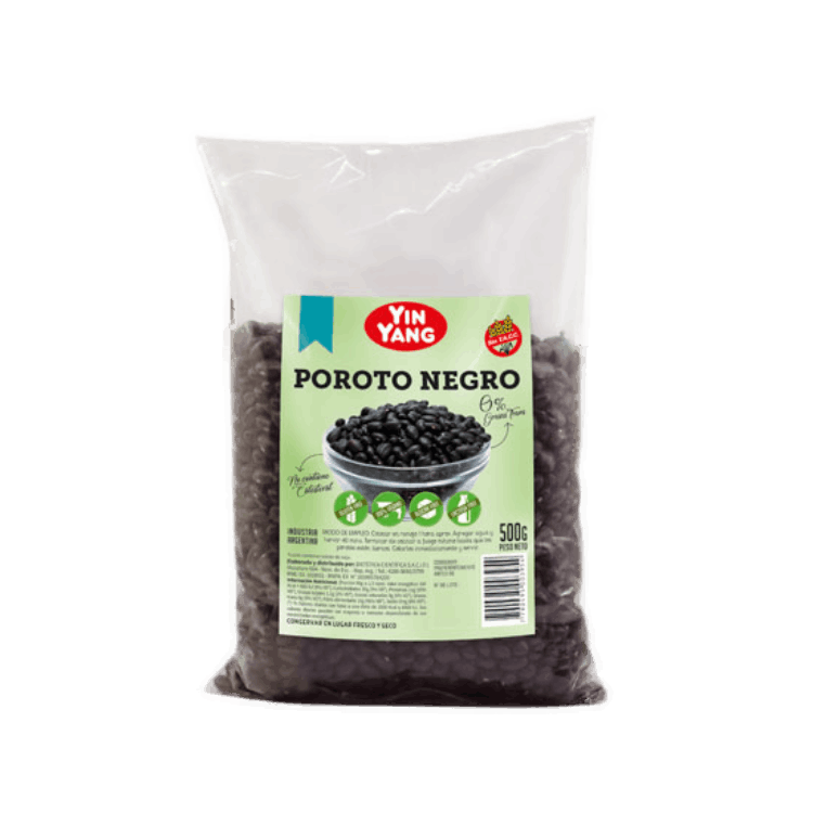 POROTOS NEGROS X 500 GRS YIN YANG
