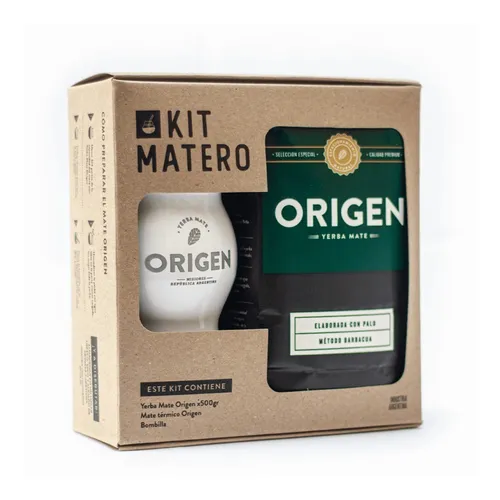 KIT MATERO BLANCO ORIGEN