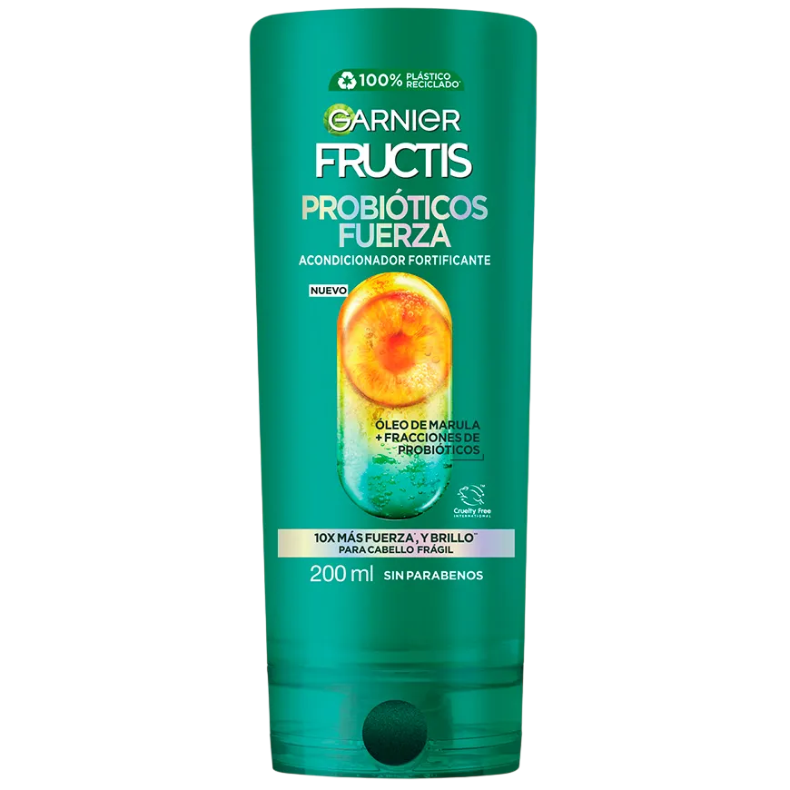 Acondicionador 200ml probioticos fuerza Fructis (12)