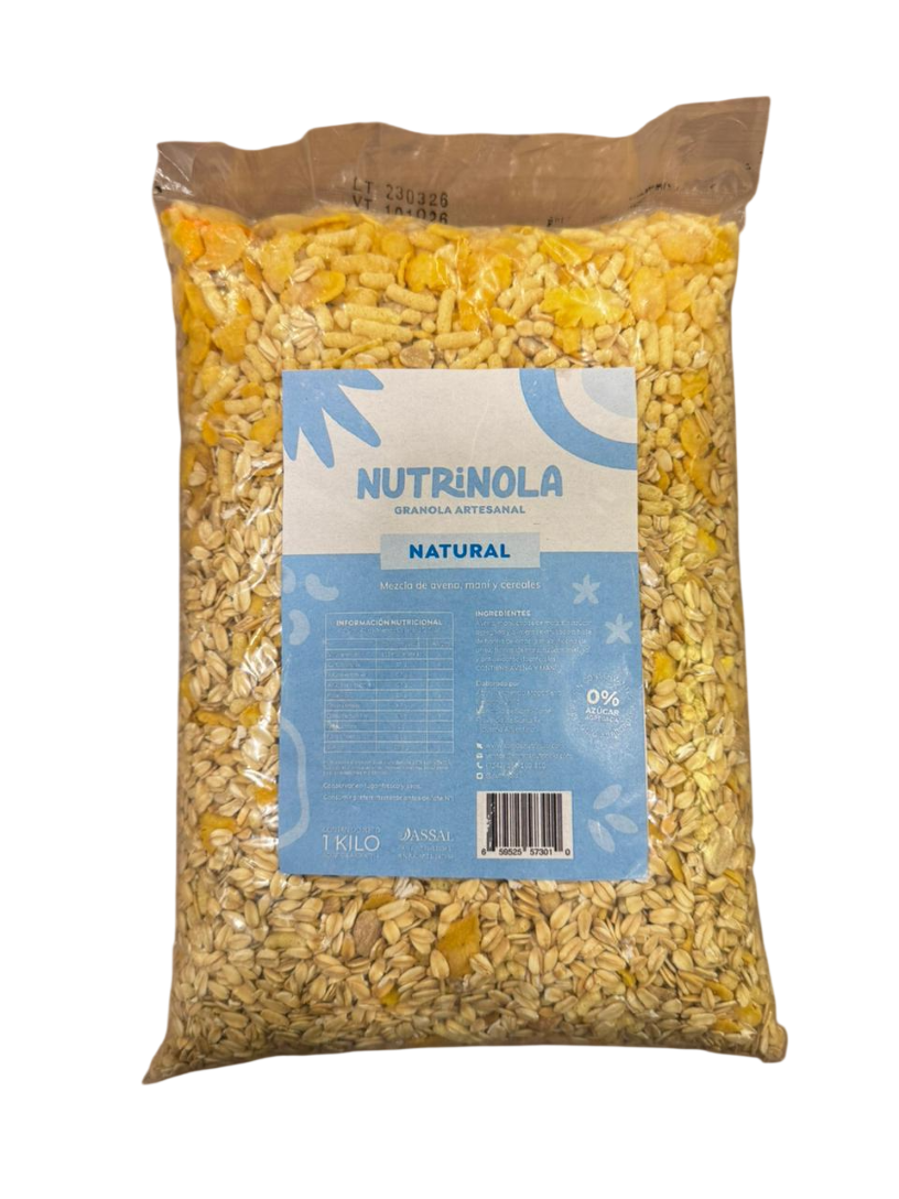 GRANOLA NATURAL X 1 KG NUTRINOLA