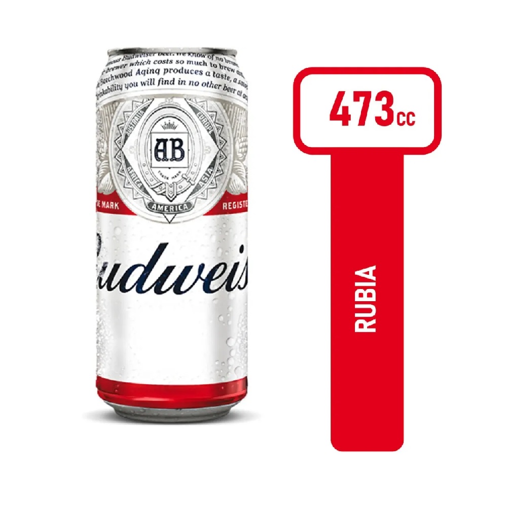 CERVEZA BUD 473 CC
