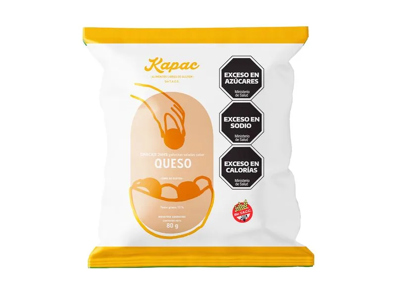 SNACK DE QUESO X 80 GRS KAPAC