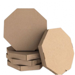 caja pizza exagonal