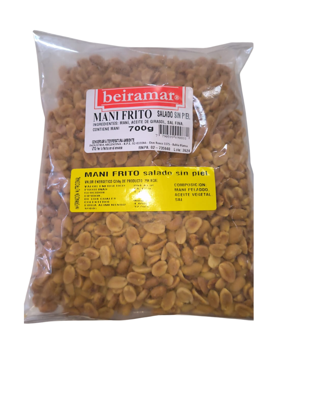 Mani salados Beiramar x 700g