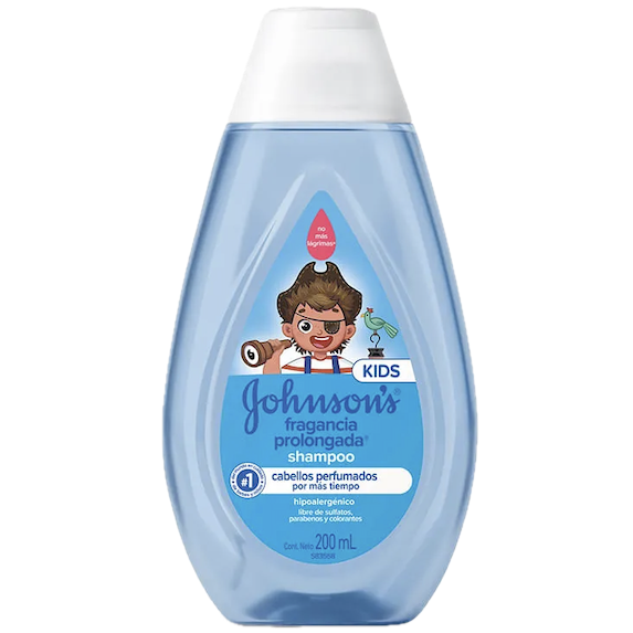Shampoo kids 200ml fragancia prolongada Johnson (12)