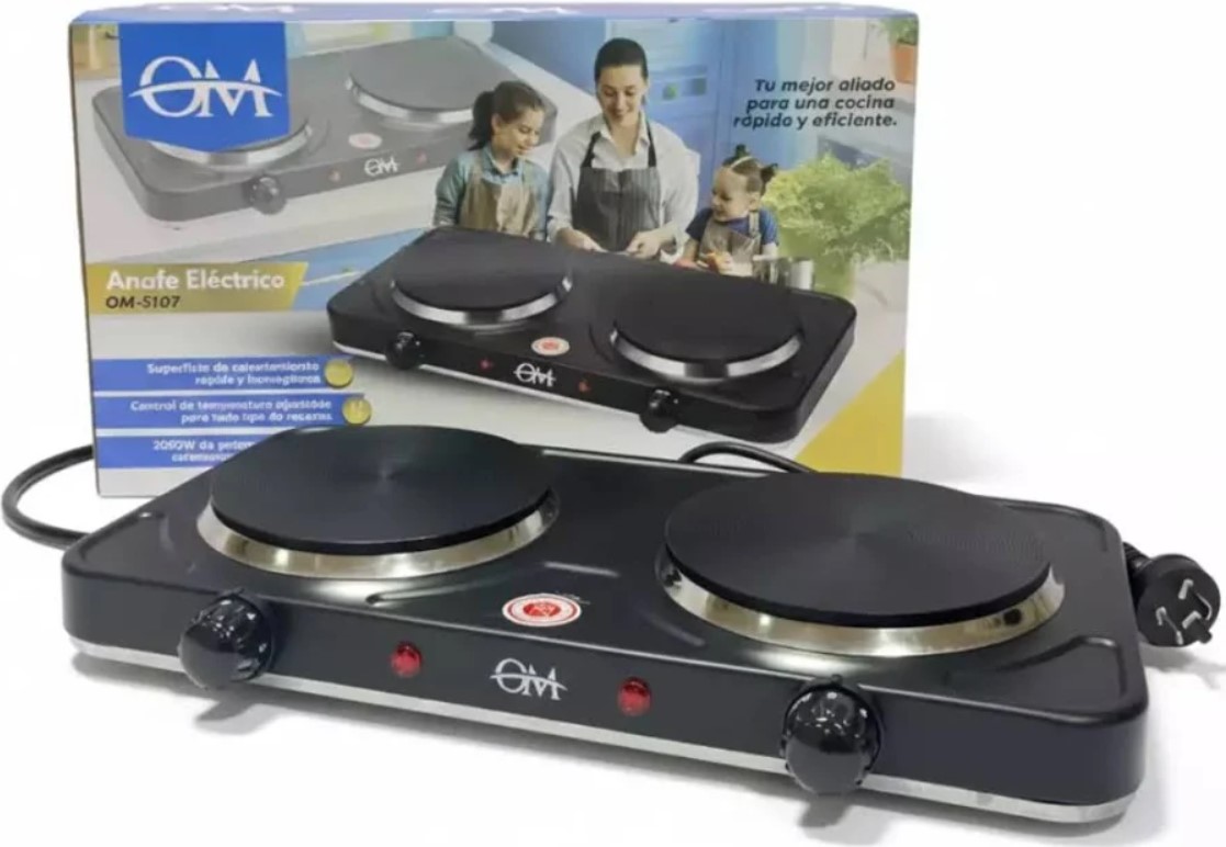 Anafe eléctrico doble - OM